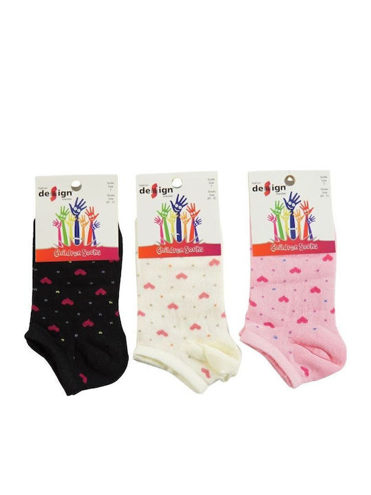 Design Socks Șosete pentru Copii Colorful 3 Perechi