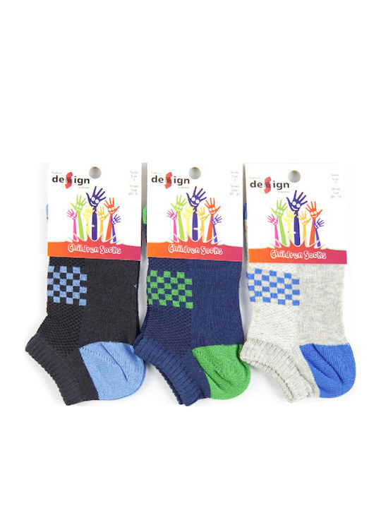 Design Socks Παιδικά Σοσόνια Nude 3 Ζευγάρια
