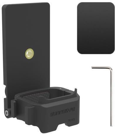 Dji Osmo Pocket 3 Sunnylife 761v3 Magnetische Basis Für Mehrfache Schnittstellen Erweiterung Schwarz