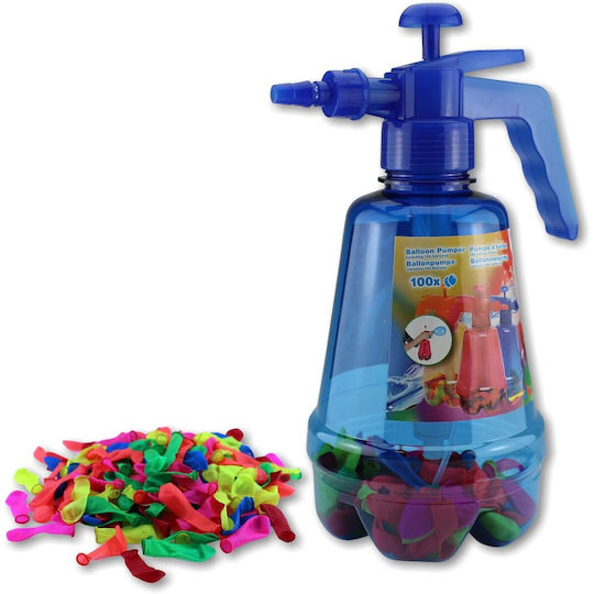 Set 300 Bombe De Apă Flippy Rezervor De Apă Reîncărcabil 1.5l Autoetansant 34 X 27 X 10 Cm Multicolor