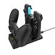 Charging Station for 3 controllers Switch 2 Black