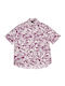 Short-sleeved Shirt Purple