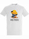 Unisex T-shirt mit Logo Grafikdesign Fanart Anime Ash