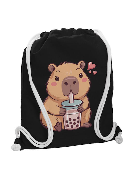 Koupakoupa Capybara Bubble Tea Kids Bag Backpac...