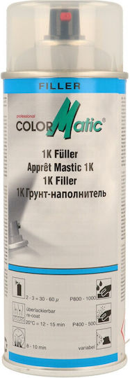Motip Dupli Car Primer Spray for Leather Gray 400ml