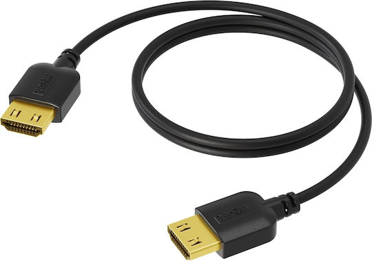Procab Kabel HDMI-Stecker - HDMI-Stecker 0.5m Schwarz