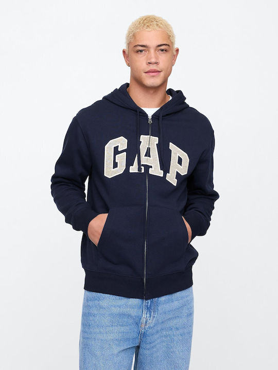 GAP Sweatshirts Für Herren Mit Kapuze Blau