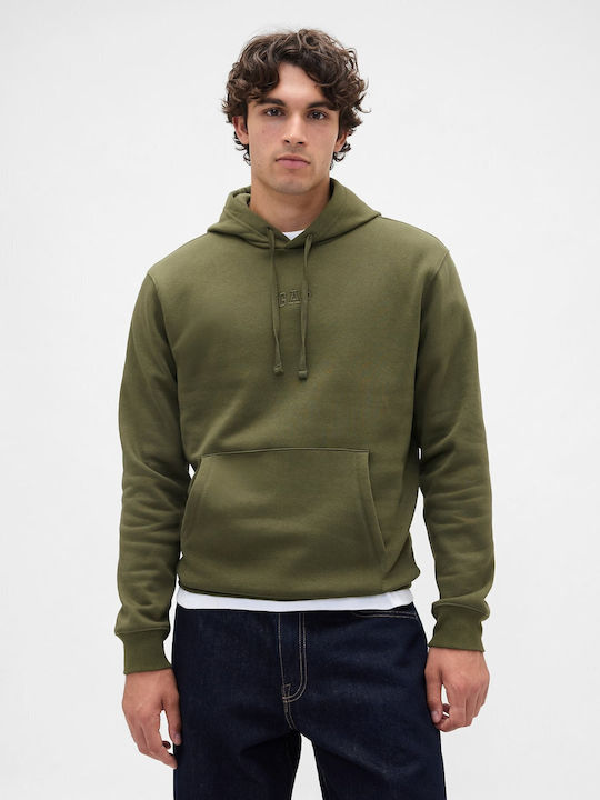GAP Суитшърт с Качулка Green