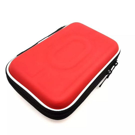 Hard Carry Case Gameboy Advance Gba Gameboy Color Gbc Storage Bag Red Oem New