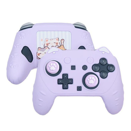 Θήκη Σιλικόνης για Χειριστήριο Switch 2 Μωβ