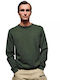 Long Sleeve Sweater Dk Green