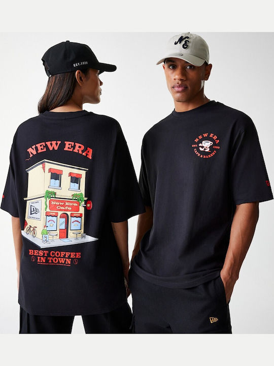 New Era T-shirt Μαύρο