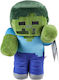 Mattel Λούτρινο Minecraft Zombie Plusz 23 εκ.