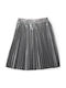 Kids' Pleated Skirt Silver