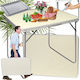 Verk Group Table Metal for Camping Foldable in Case 80x60x70cm