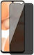 Full Glue Privacy Full Face Tempered Glass Μαύρο (Galaxy A17)