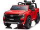 Kinder Auto Einsitzer mit Fernbedienung Lizensiert Ford Ranger 12 Volt Rot