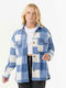 Women's Long Sleeve Shirt Blue