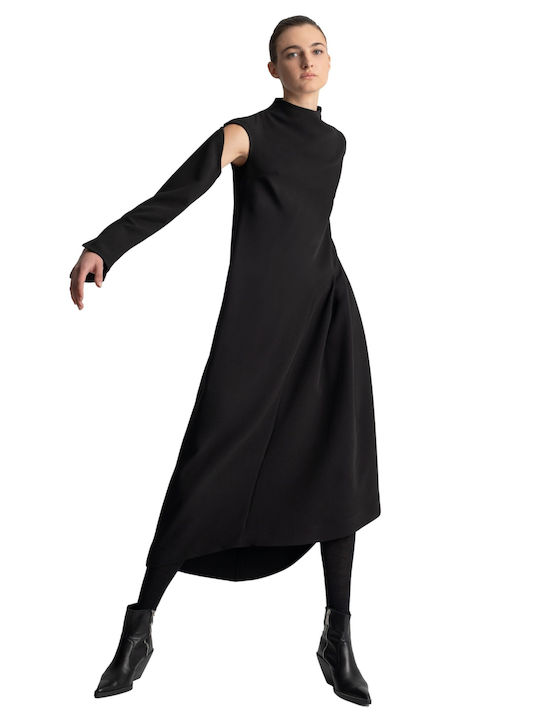 Rochie Midi De Seară Neagră Athonia