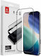 Crong 2.5D 0.33mm Tempered Glass Black (iPhone 17 Pro / iPhone 16 Pro)