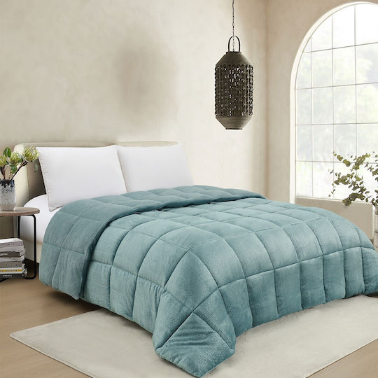 Melinen Κουβερτοπάπλωμα Μονό 160x220εκ. Shelby Sky 740 GSM