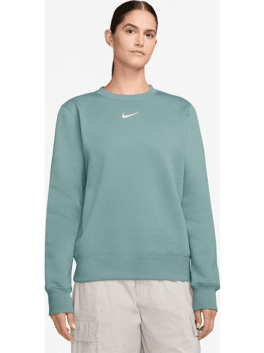 teal blue nike sweatshirt