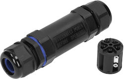 Redpoint 13604 Συνδεσμος Καλωδιων Ευθειας Στεγανος Ip68 Εως 5x6 Orno