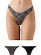 Fimelle Дамско Слип 2Pack Black-grey
