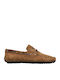 Men's Suede Loafers Tabac Brown