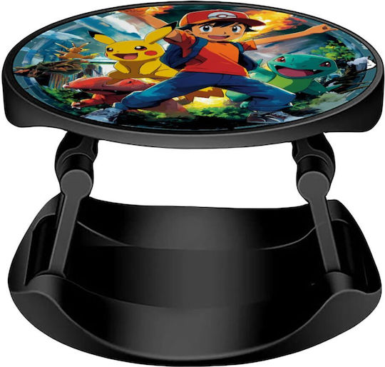 Ash Ketchum & Pikachu Phone Holders Stand Stand Βάση Στήριξης Κινητού Στο Χέρι