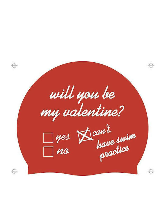 Aquarapid Silicone Cap Will You Be My Valentine