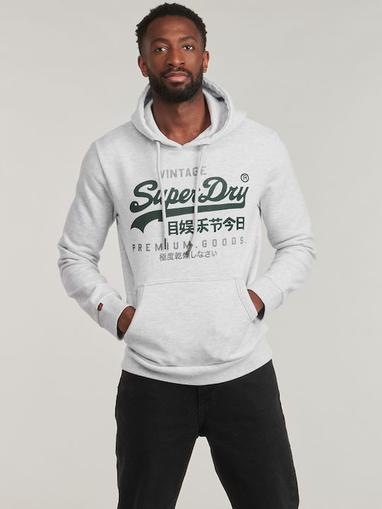 Superdry Vintage Logo Φούτερ Γκρι