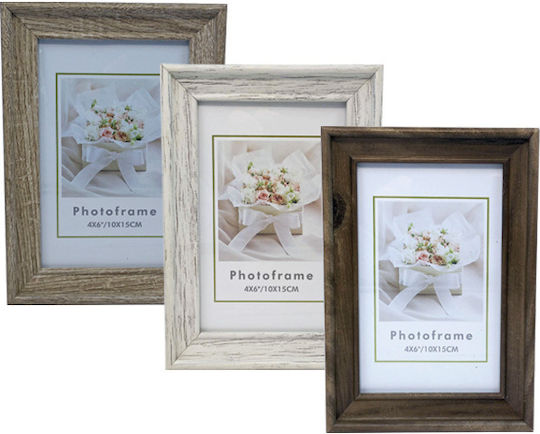 AGC Bilderrahmen 13x18 Dunkelbraun Holzoptik