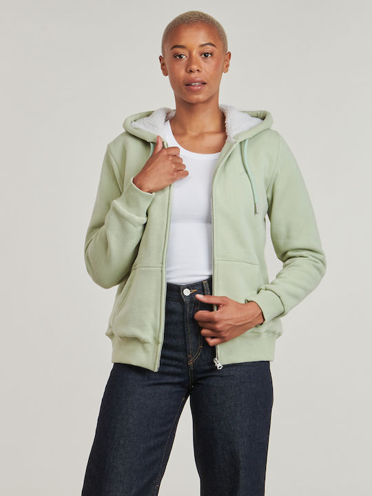 Superdry Borg Women's Sweatshirt with Hood Gree...