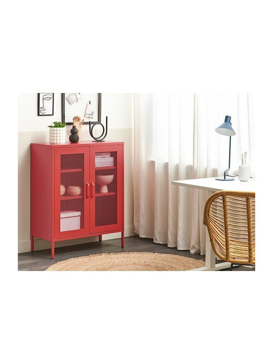 Μπουφές Sovelu 103 Red 80x40x102cm