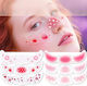 6 1 Realistic Fake Freckles Tattoo Blush Effect Waterproof Cheek Stickers Kids Adults