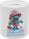Smurfs Κουμπαράς Πορσελάνης Τάπα