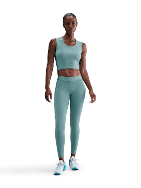 turquoise nike leggings