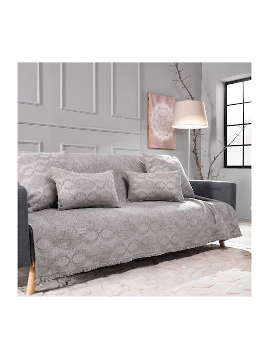 Teoran Garland Ριχτάρι Πολυθρόνας Chenille 180x...