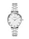 Vogue Bliss Γυναικείο Ρολόι 32mm Μπαταρίας με Λευκό Μεταλλικό Μπρασελέ