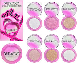 Set 2 Textmarker Kevinandcoco Attraktiver Santa's Blush Magischer Glühe Variante A Pink