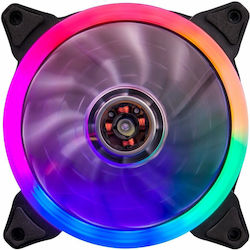 1STPLAYER DF1202512SELN Case Fan 120mm (1100rpm / 38.19cfm) με RGB Φωτισμό και Σύνδεση 3-Pin 1STPLAYER DF1202512SELN Case Fan 120mm (1100rpm / 38.19cfm) με RGB Φωτισμό και Σύνδεση 3-Pin