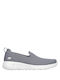 Go Walk Joy Γυναικεία Slip-On Πάνινα Γκρι