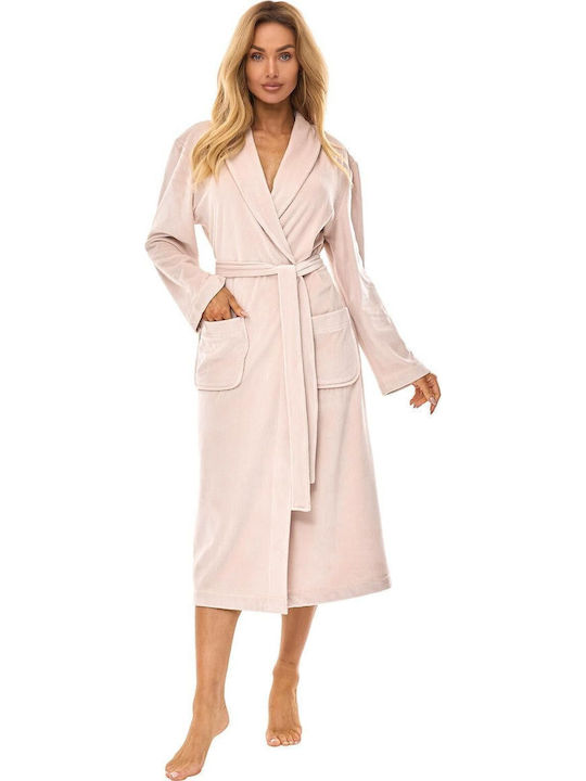 L&L Collection Winter Damen Robe Beige