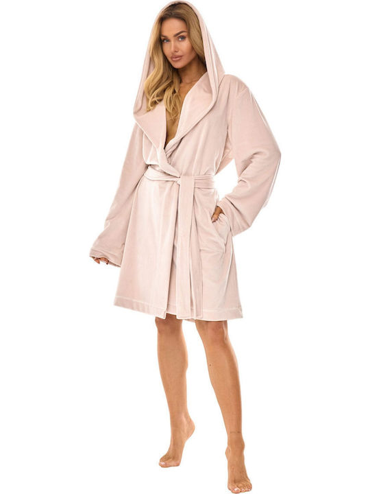 L&L Collection Winter Damen Robe Beige
