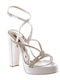 Sandalen Weiß