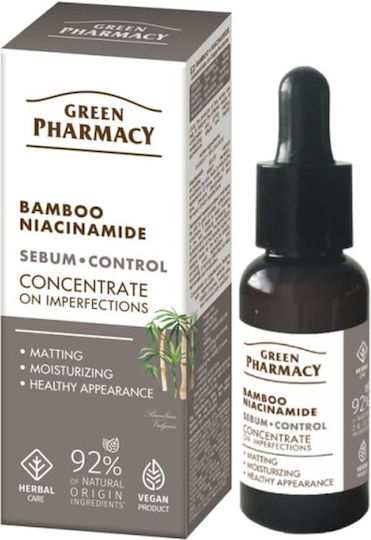 Green Pharmacy Καταπραϋντικό & Αντιγηραντικό Serum Προσώπου με Νιασιναμίδη για Ατέλειες 30ml