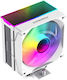 GameMax Sigma 550 Infinity Ψύκτρα Επεξεργαστή για Socket AM4/AM5/1200/1700 με RGB Φωτισμό Λευκή
