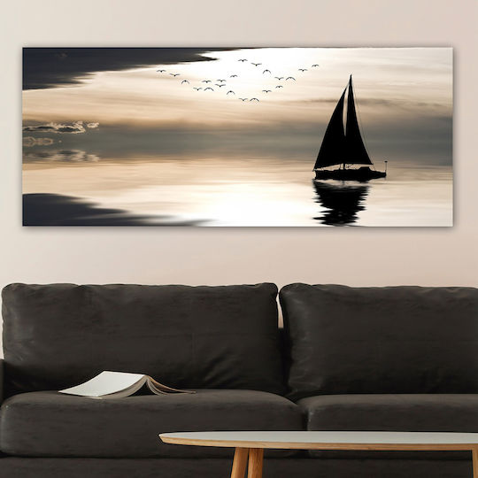 HomeMarkt Series Gobi Painting on Canvas 120x50cm