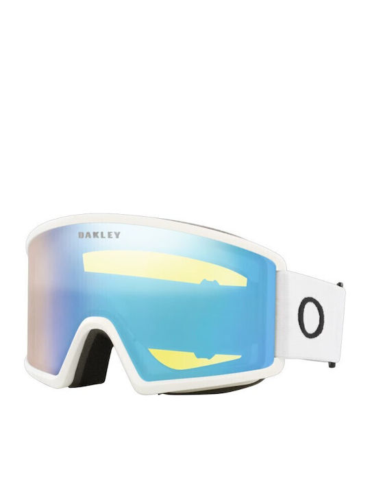 Snow Ski & Snowboard Goggles Kids White with Lens in Yellow Color
